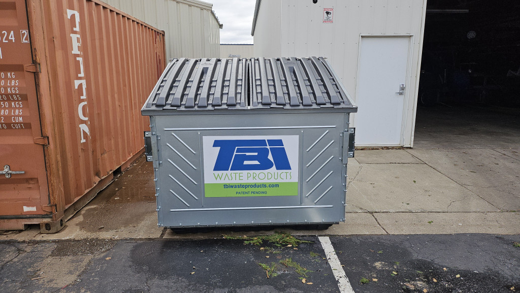 Front Load Lid ENDURO-TANK FRONT LOAD DUMPSTER (ET-7200-FL) – TBI Waste Products