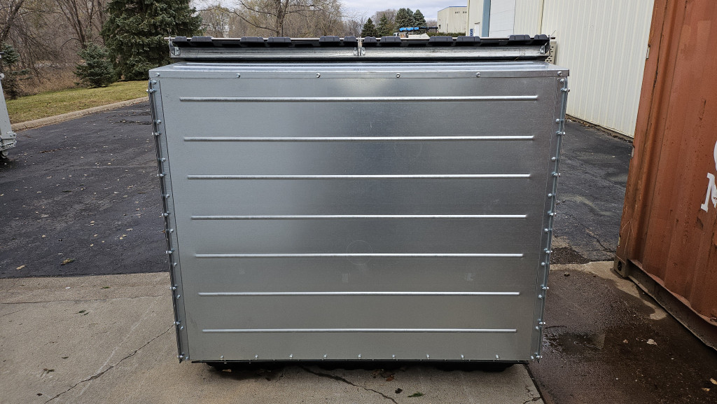 Front Load Lid ENDURO-TANK FRONT LOAD DUMPSTER (ET-7200-FL) – TBI Waste Products