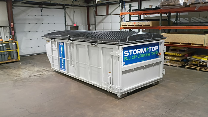 STANDARD STORM-TOP COVER (ST-8500-S) GALVANIZED STEEL FRAME - Image 10