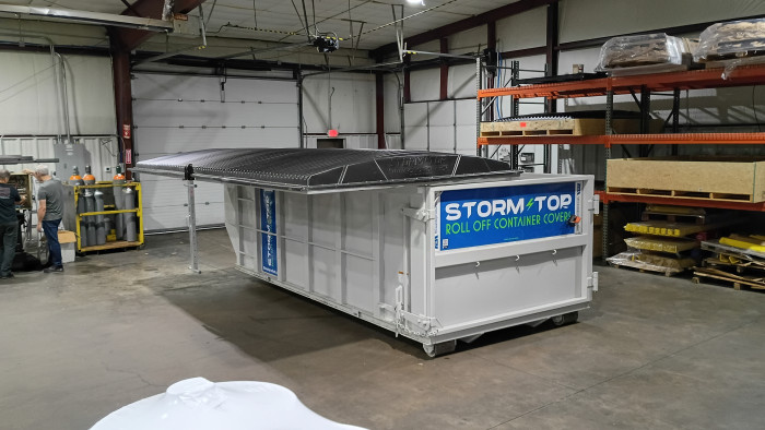 STANDARD STORM-TOP COVER (ST-8500-S) GALVANIZED STEEL FRAME - Image 11