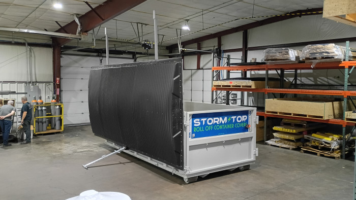STANDARD STORM-TOP COVER (ST-8500-S) GALVANIZED STEEL FRAME - Image 12