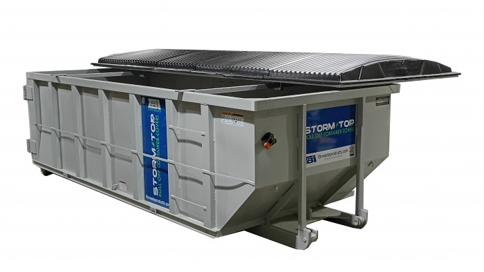 STANDARD STORM-TOP COVER (ST-8500-S) GALVANIZED STEEL FRAME - Image 2