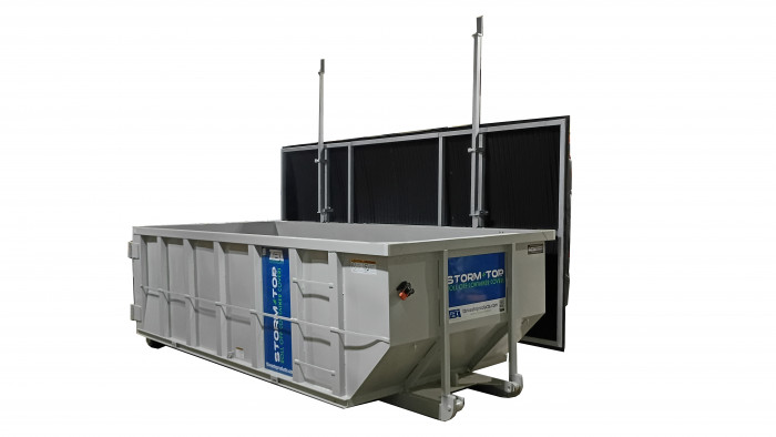 STANDARD STORM-TOP COVER (ST-8500-S) GALVANIZED STEEL FRAME - Image 3
