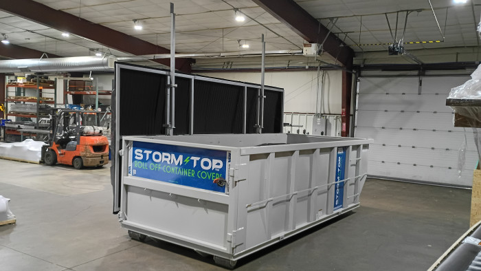 STANDARD STORM-TOP COVER (ST-8500-S) GALVANIZED STEEL FRAME - Image 6