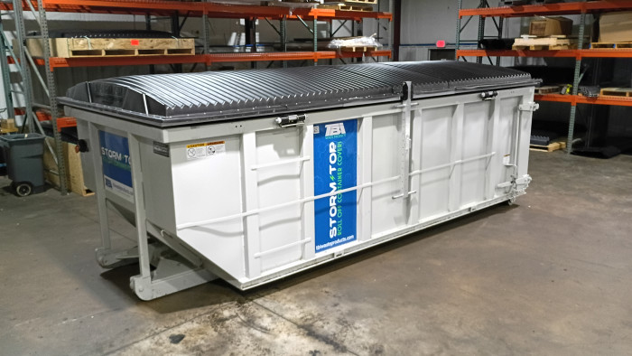 STANDARD STORM-TOP COVER (ST-8500-S) GALVANIZED STEEL FRAME - Image 7